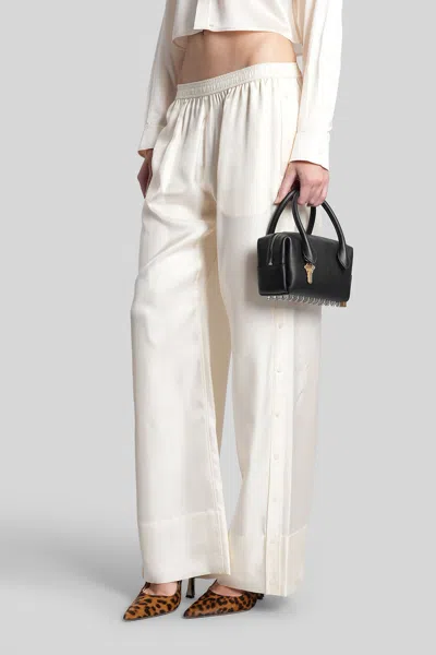 Alexander Wang Pants In Beige Silk In Neutral