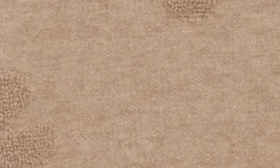 Cyrus Floral Textured Sweater Jacket In Brown