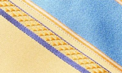 Ted Baker London Orsman Satin Stripe Tie In Multi