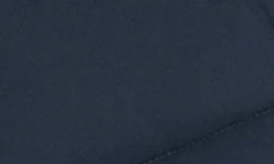 Dkny Cire Packable Hooded Longline Puffer Jacket In Blue