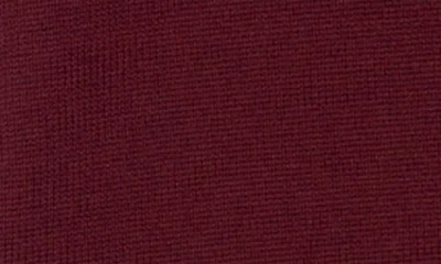 Givenchy Intarsia Logo Wool Scarf In Burgundy