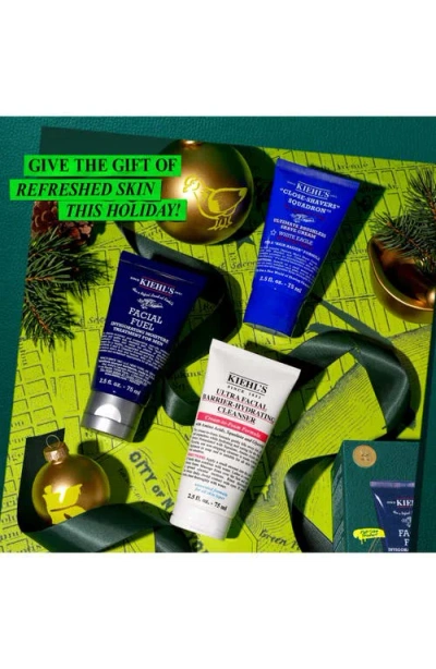 Kiehl's Since 1851 Men's 3-pc. Shave It Off & Take It Off Gift Shaving Set In Transparent