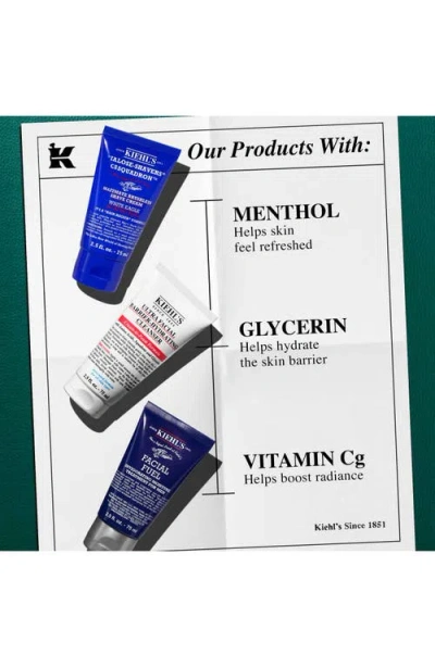 Kiehl's Since 1851 Men's 3-pc. Shave It Off & Take It Off Gift Shaving Set In Transparent