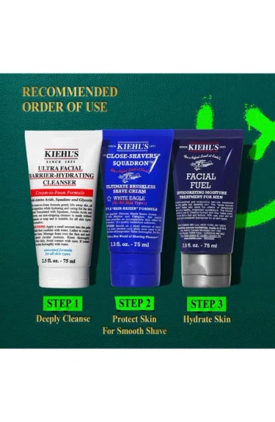 Kiehl's Since 1851 Men's 3-pc. Shave It Off & Take It Off Gift Shaving Set In Transparent