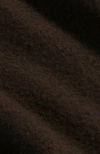 Nn07 Jonas Boiled Wool Shirt Jacket In Brown