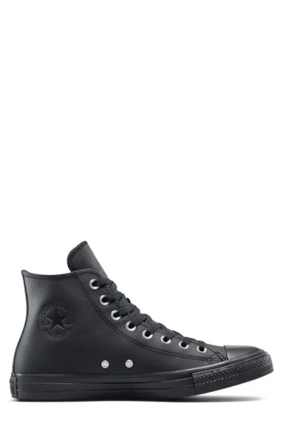 Converse Chuck 70 Leather Sneakers In Black