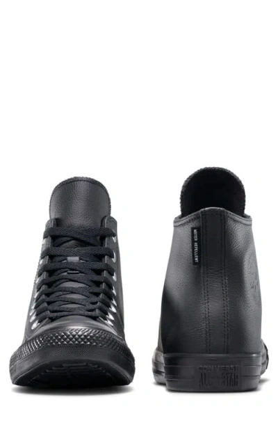 Converse Chuck 70 Leather Sneakers In Black