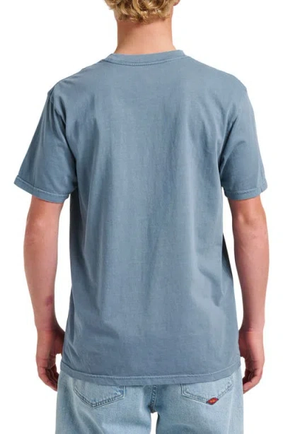 Quiksilver Saltwater Cotton Pocket T-shirt In Blue