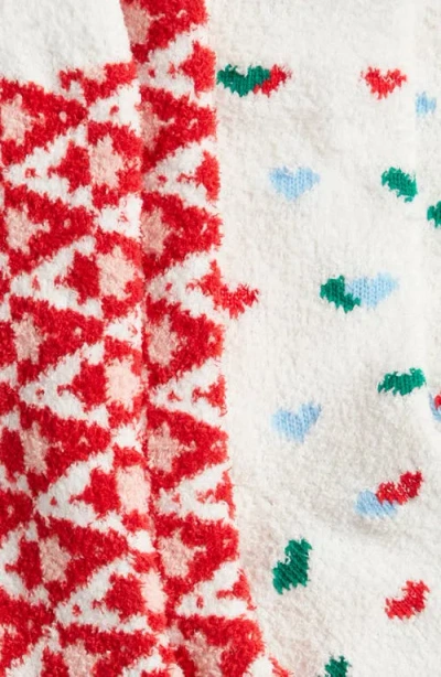 Nordstrom Cozy Assorted 2-pack Crew Socks In Multi