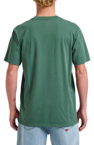 Quiksilver Saltwater Cotton Pocket T-shirt In Green