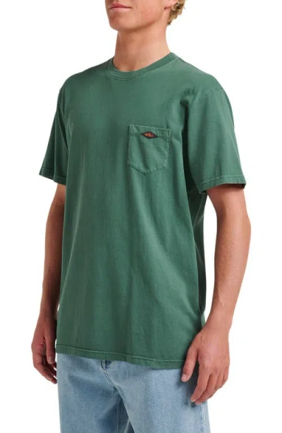 Quiksilver Saltwater Cotton Pocket T-shirt In Green