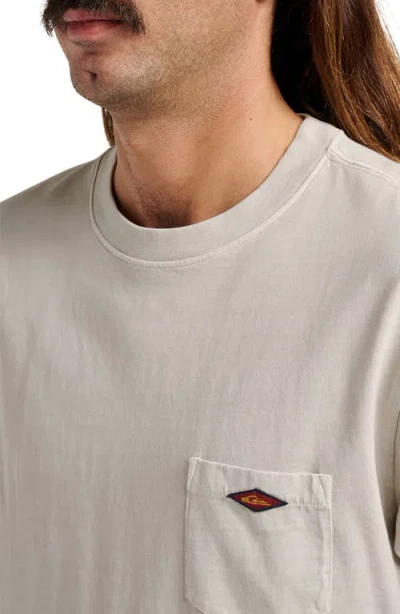 Quiksilver Saltwater Cotton Pocket T-shirt In White