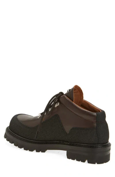 Our Legacy Ankle Boots With Round Toe And Lug Sole In Multi