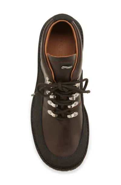 Our Legacy Ankle Boots With Round Toe And Lug Sole In Multi