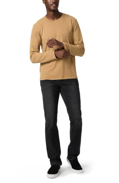 Paige Enzo Long Sleeve T-shirt In Brown