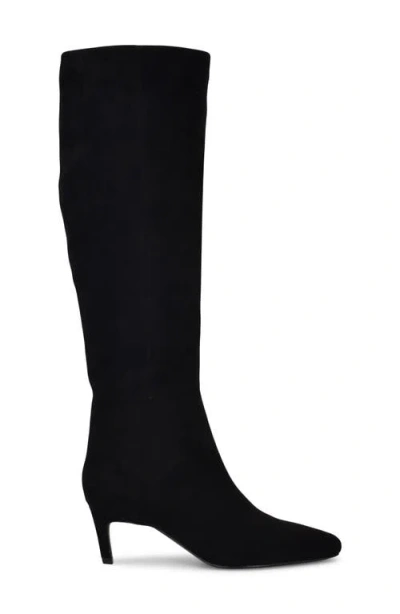 Nine West Women's Caddy Tall Kitten Heel Boots In Black