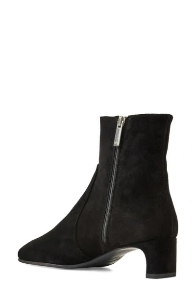 Aquatalia Siella Suede Ankle Boots In Black