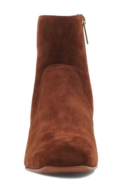 Aquatalia Siella Suede Ankle Boots In Brown