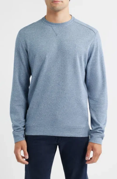Johnnie-o Stones Crewneck Sweatshirt In Blue