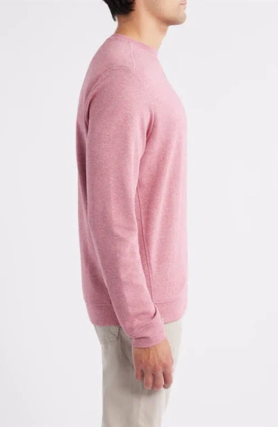 Johnnie-o Stones Crewneck Sweatshirt In Pink