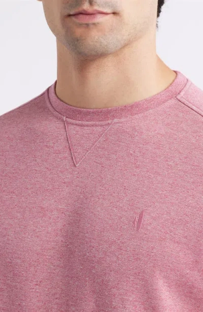 Johnnie-o Stones Crewneck Sweatshirt In Pink