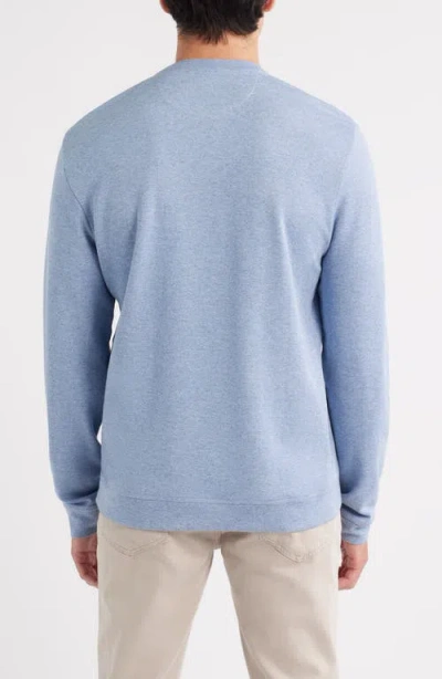 Johnnie-o Stones Crewneck Sweatshirt In Blue