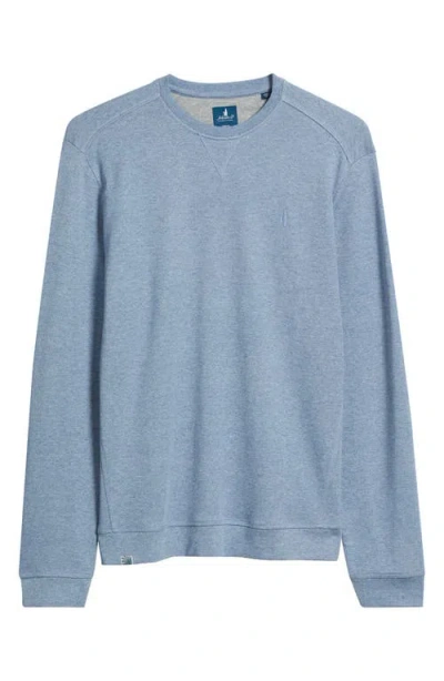 Johnnie-o Stones Crewneck Sweatshirt In Blue