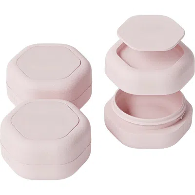 Cadence Blank Flex Small Capsules Trio In Pink