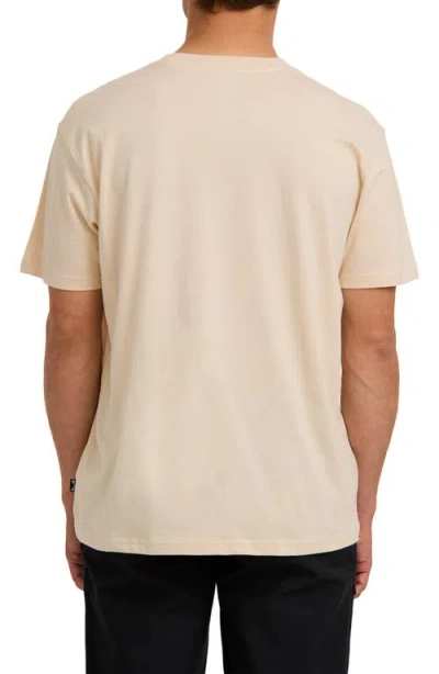 Billabong Up The Point Adventure Division Organic Cotton Graphic T-shirt In Neutral