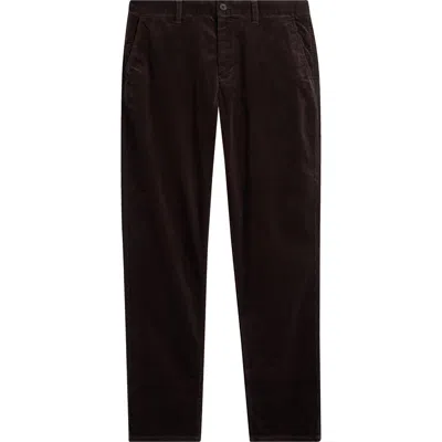 Bonobos Stretch Cotton Corduroy Chinos In Black