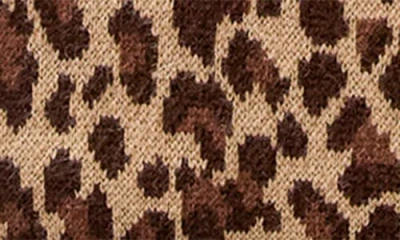Mackage Juno-a Jacquard Leopard Spot Recycled Merino Wool Blend Scarf In Neutral