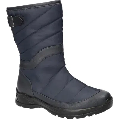 Bella Vita Women's Waterproof Round Toe Boots In Blue