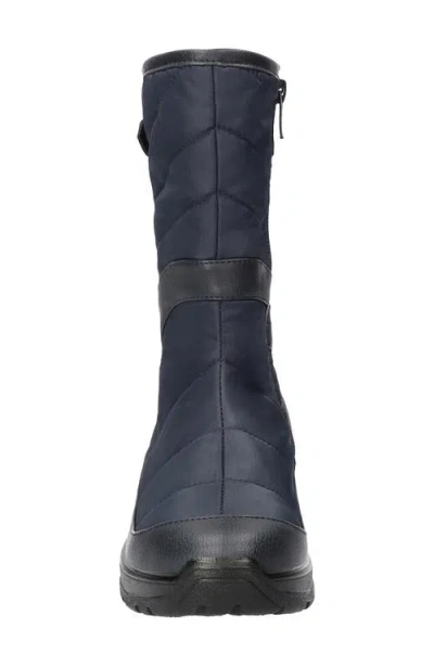 Bella Vita Women's Waterproof Round Toe Boots In Blue