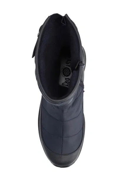 Bella Vita Women's Waterproof Round Toe Boots In Blue