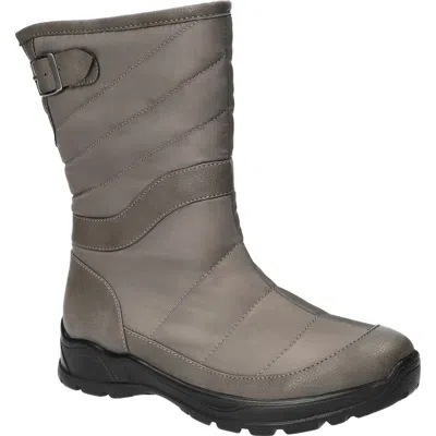 Bella Vita Women's Waterproof Round Toe Boots In Gray