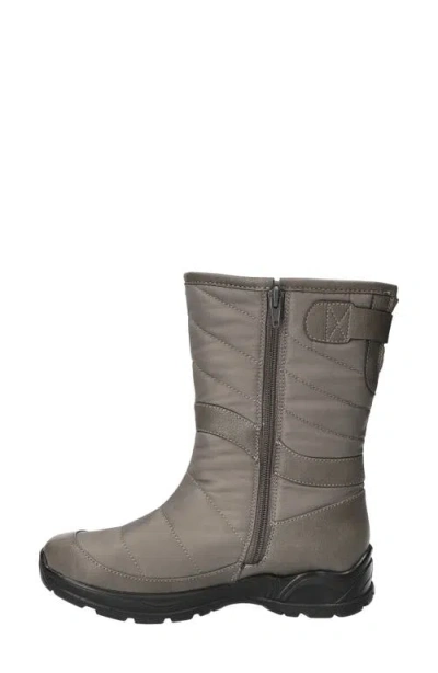 Bella Vita Women's Waterproof Round Toe Boots In Gray