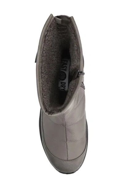 Bella Vita Women's Waterproof Round Toe Boots In Gray