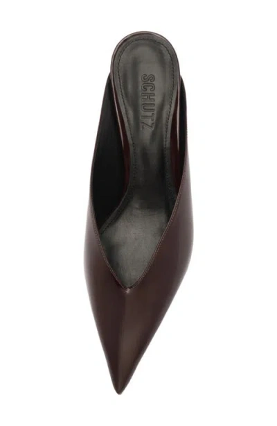 Schutz Women's Loren Mule Pumps In Brown