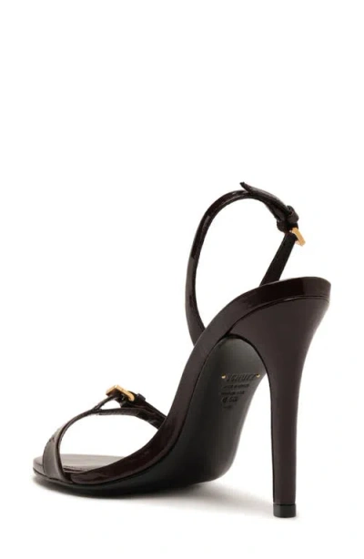 Schutz Aurora Slingback Sandal In Black