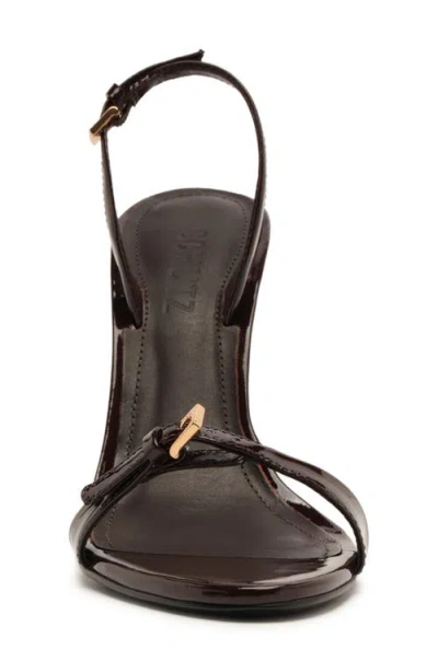 Schutz Aurora Slingback Sandal In Black