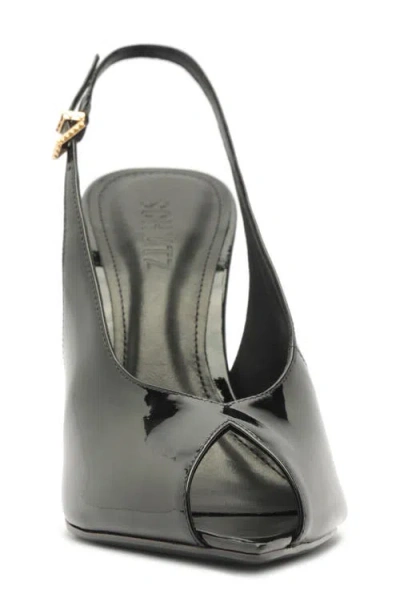 Schutz Ingrid Slingback Sandal In Black