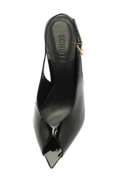 Schutz Ingrid Slingback Sandal In Black