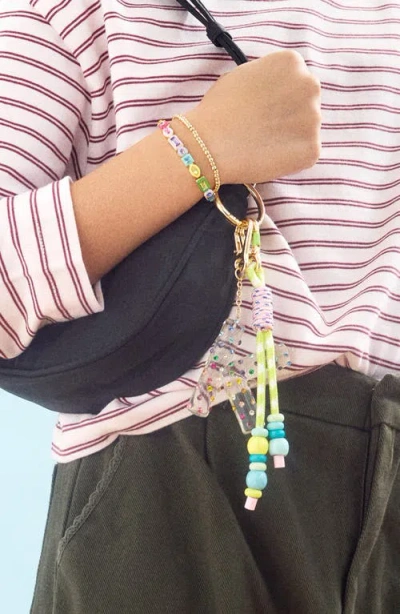 Baublebar Zoe Beaded Bag Charm In Multi