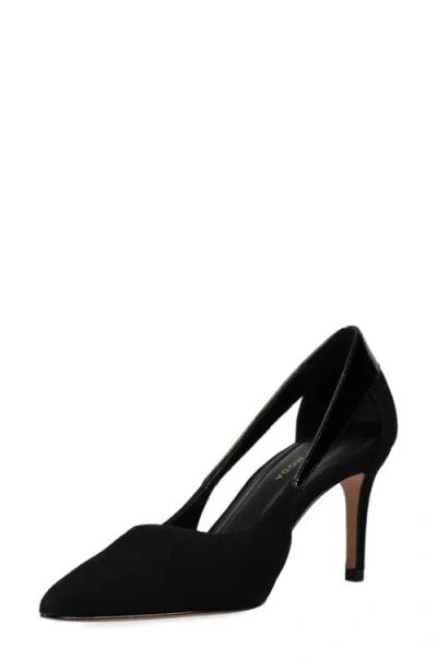 Pelle Moda Libby Pointed Toe Pump In Black