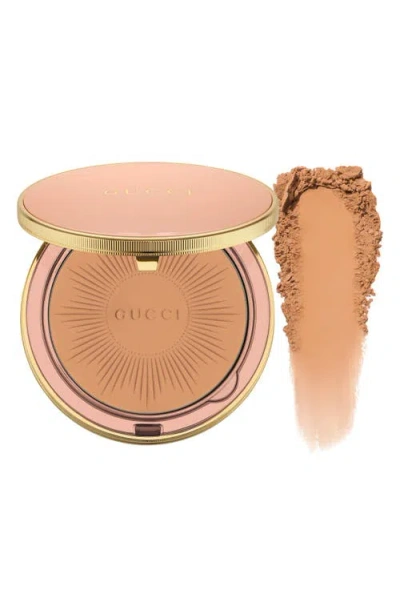 Gucci Mattifying Face Powder With 18-hour Wear In Brown