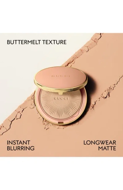 Gucci Mattifying Face Powder With 18-hour Wear In Brown