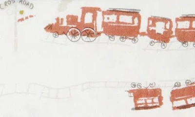 Pehr Organic Cotton Crib Sheet In White