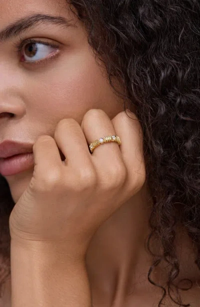 Bony Levy Cleo Stackable Diamond Band Ring In Gold