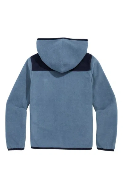 Vineyard Vines Kids' Harbor Zip-up Hooded Jacket In Blue