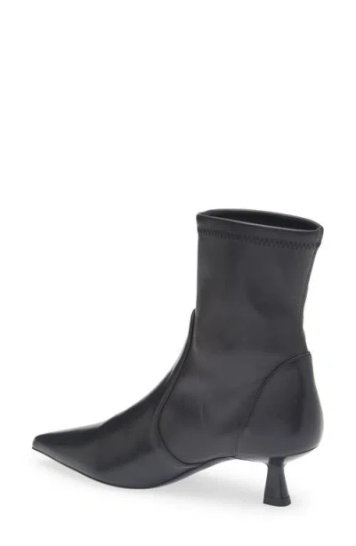 Stuart Weitzman Stuart Supersculpt Bootie In Black